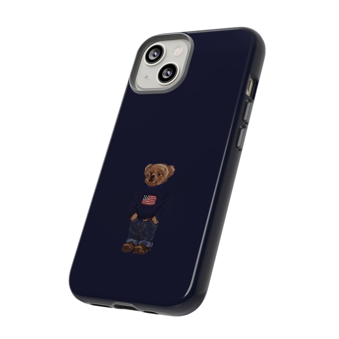 Patriotic Polo Bear Phone Case — Slim Tough Protective iPhone Cover