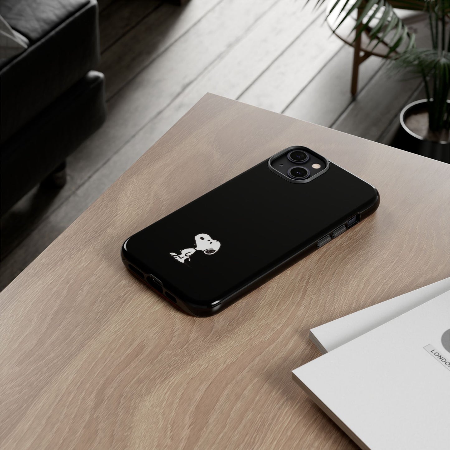Snoopy Minimalist Tough Phone Case