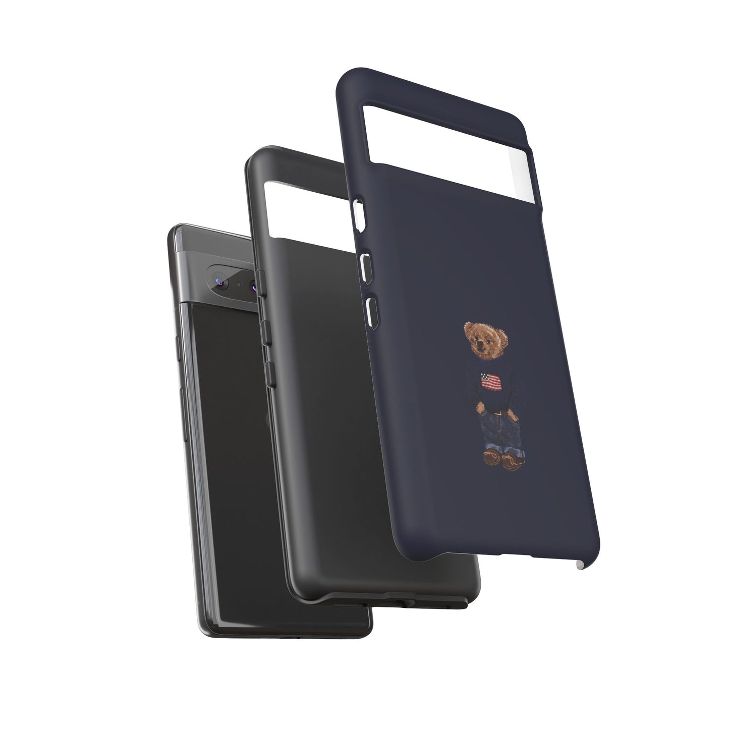 Patriotic Polo Bear Phone Case — Slim Tough Protective iPhone Cover