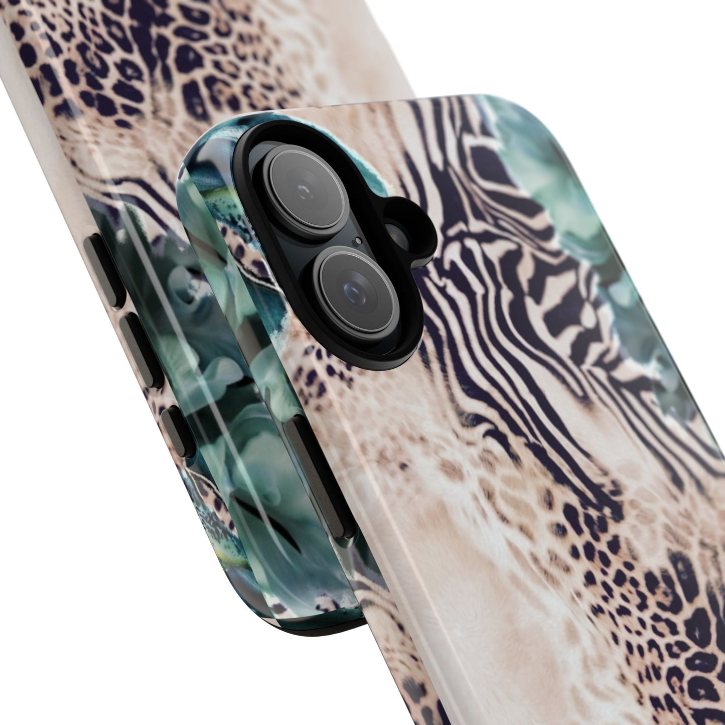 Tough Cases - Tropical Leopard & Zebra Phone Case