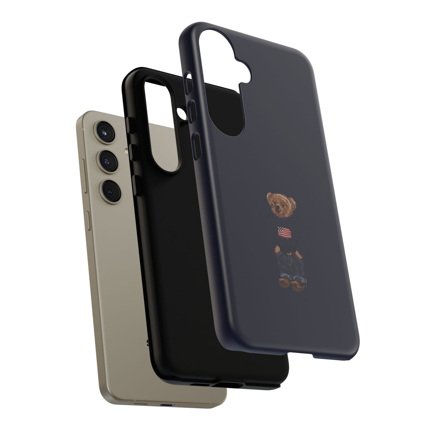 Patriotic Polo Bear Phone Case — Slim Tough Protective iPhone Cover
