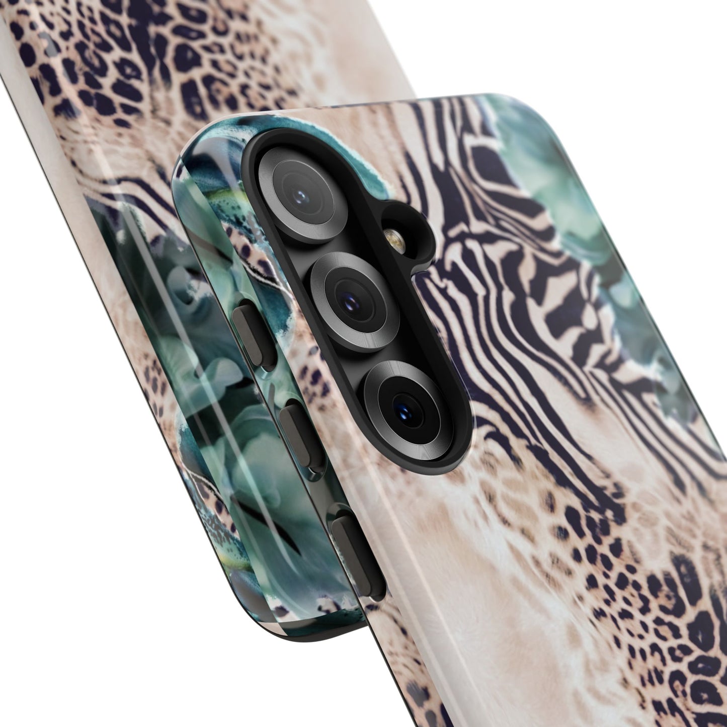 Tough Cases - Tropical Leopard & Zebra Phone Case