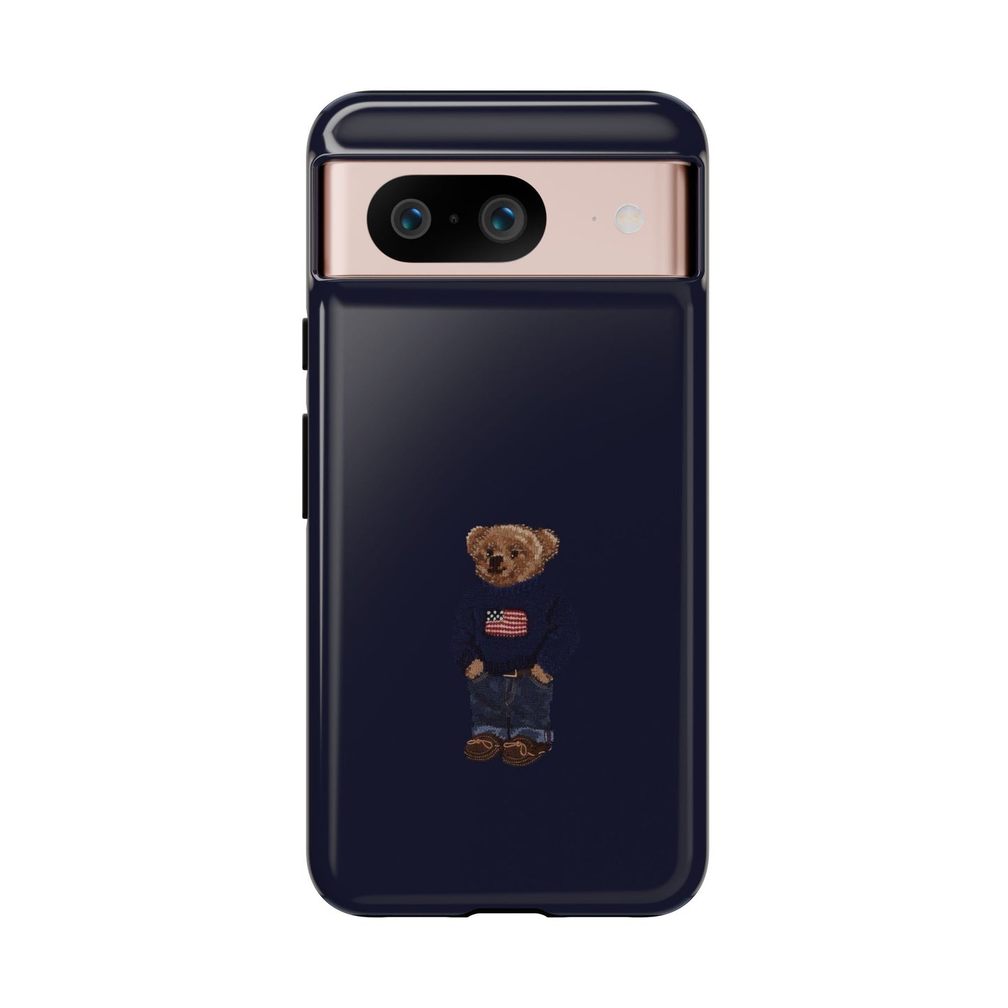 Patriotic Polo Bear Phone Case — Slim Tough Protective iPhone Cover