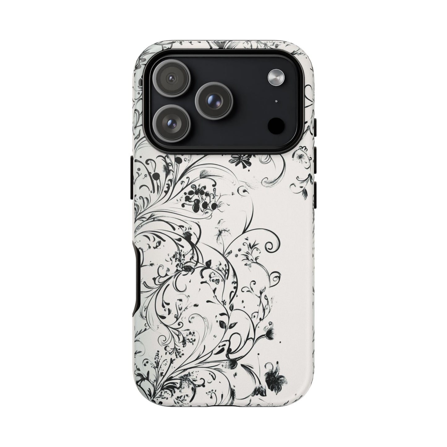 Floral Vine Tough Phone Case