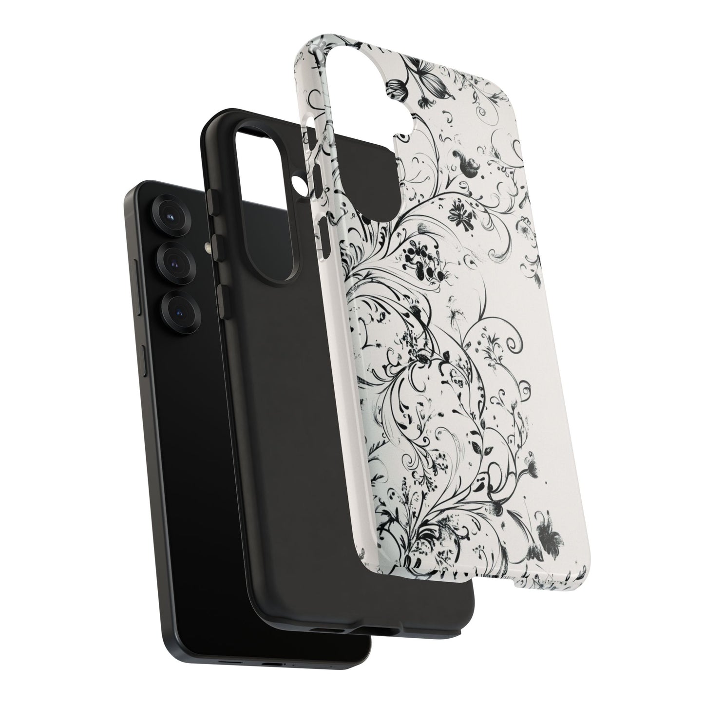 Floral Vine Tough Phone Case