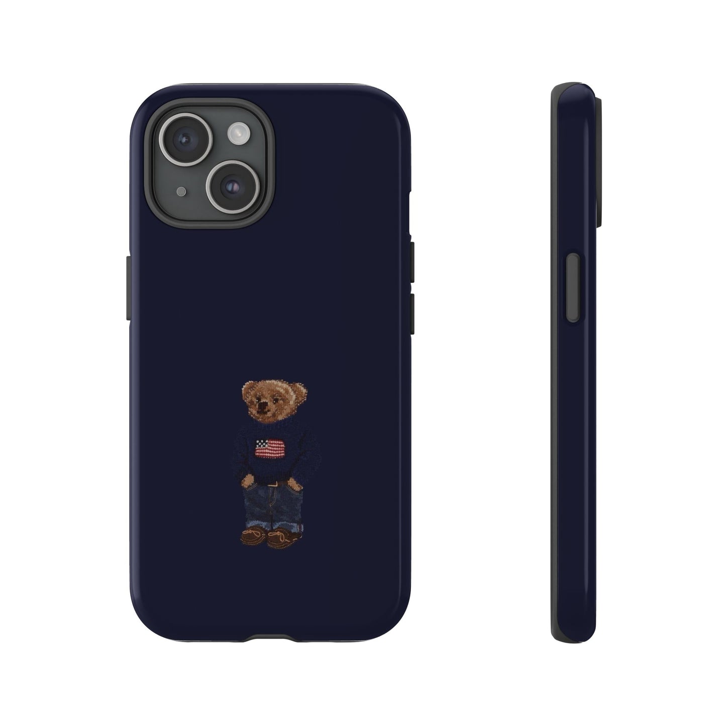 Patriotic Polo Bear Phone Case — Slim Tough Protective iPhone Cover