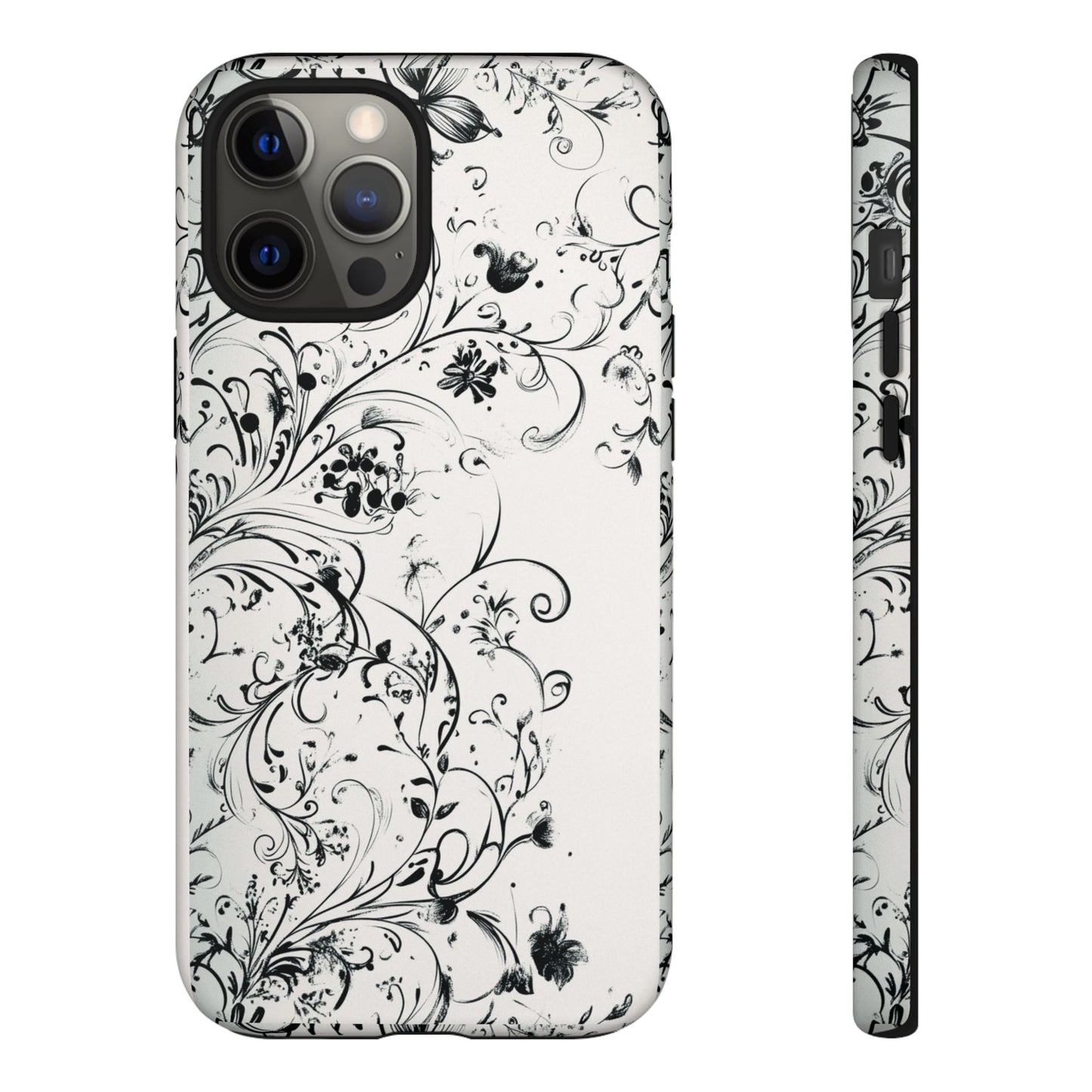 Floral Vine Tough Phone Case