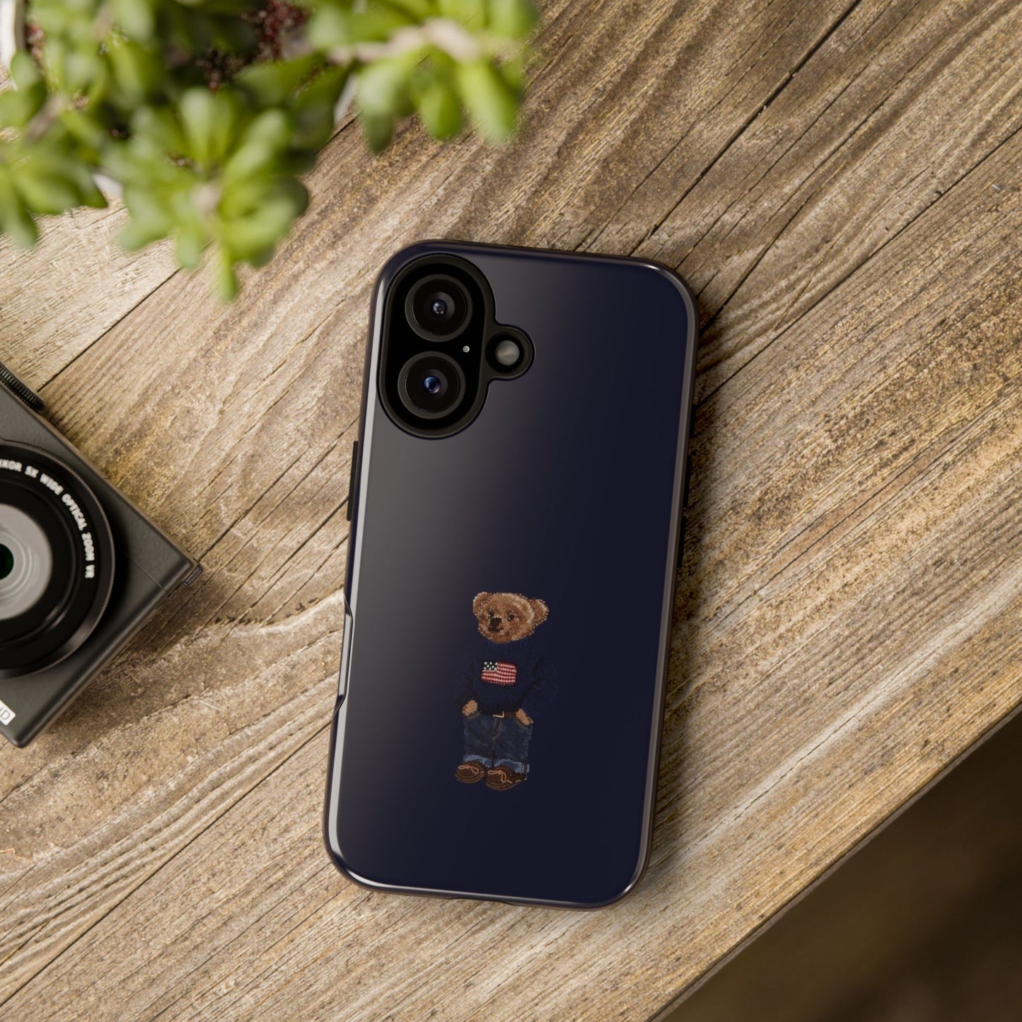 Patriotic Polo Bear Phone Case — Slim Tough Protective iPhone Cover