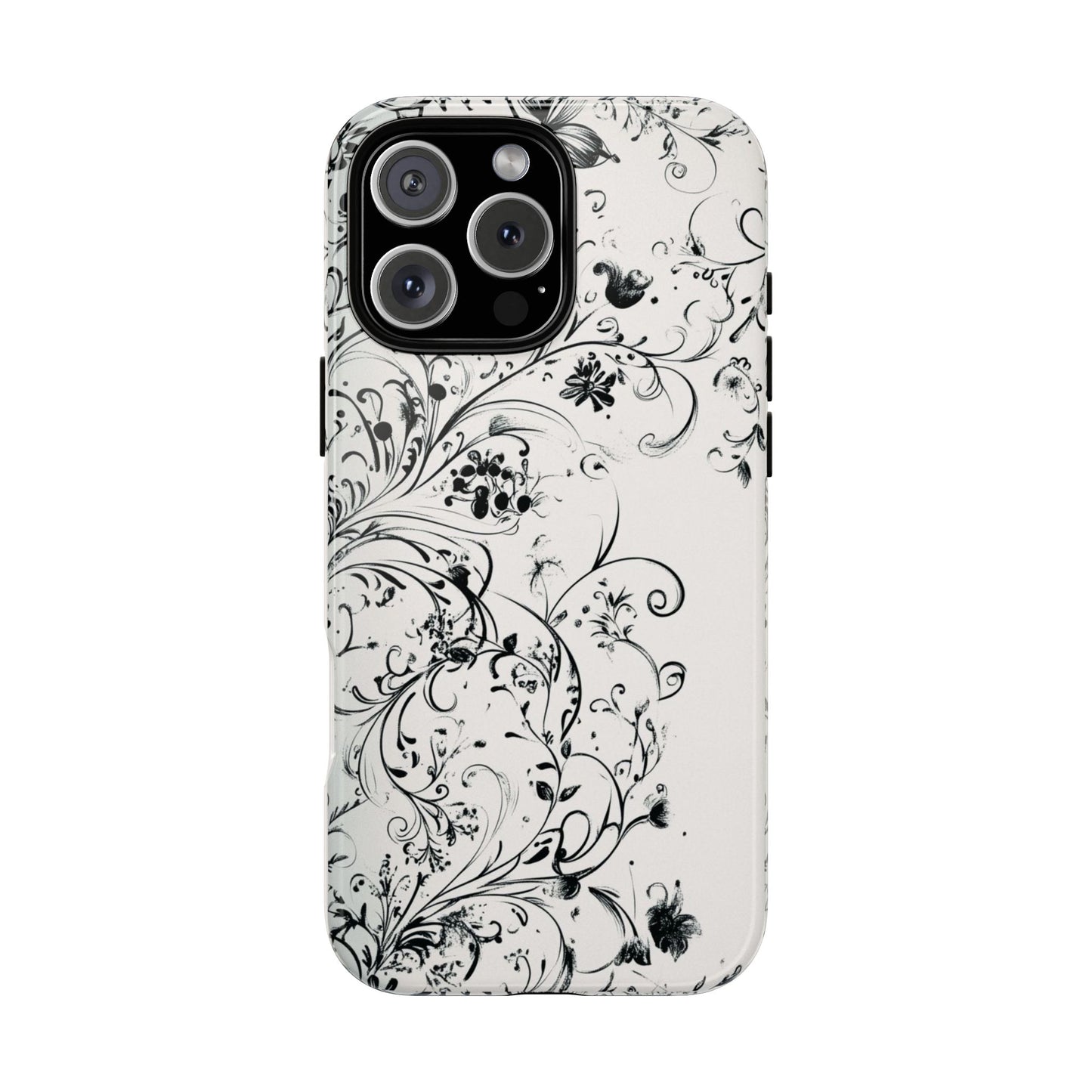 Floral Vine Tough Phone Case