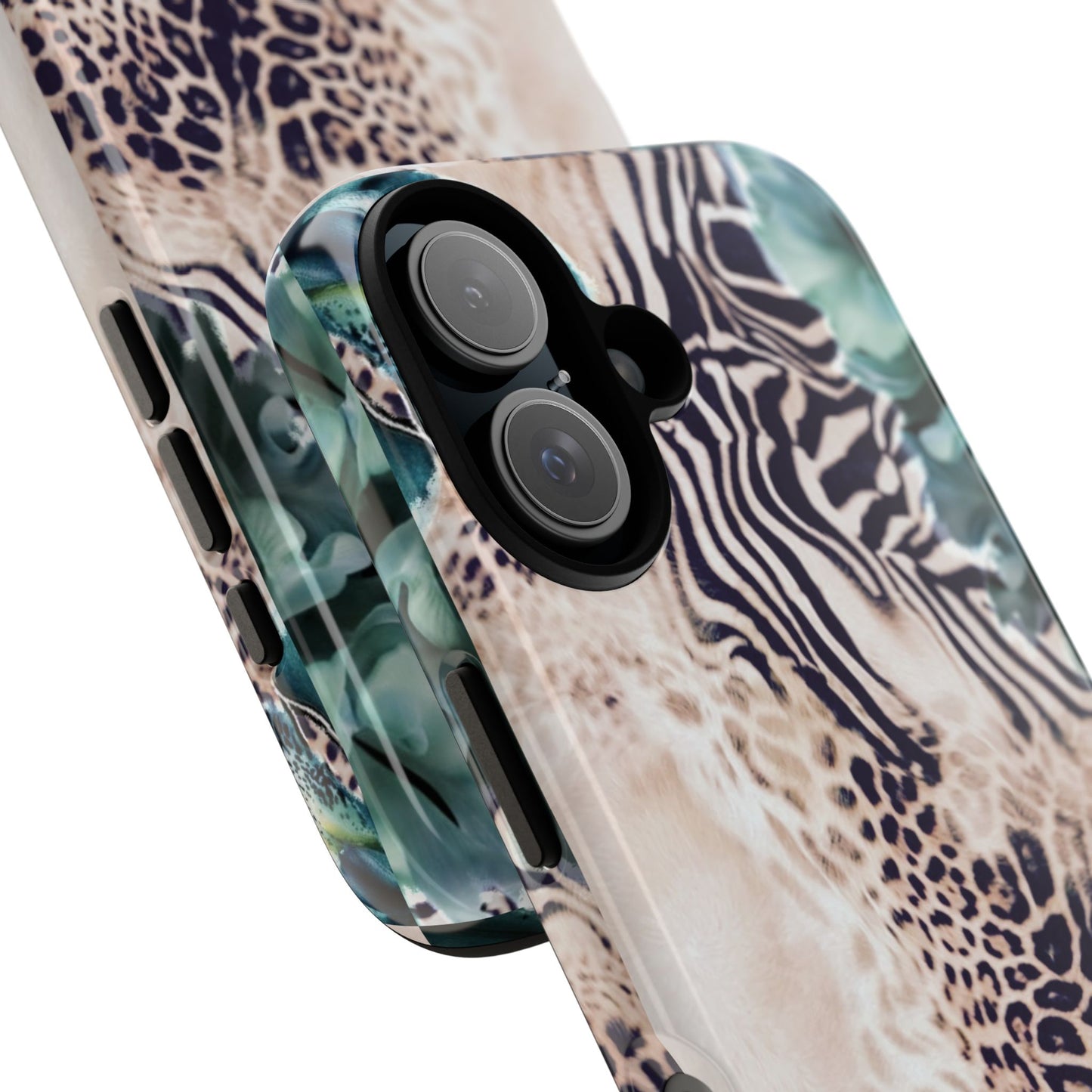Tough Cases - Tropical Leopard & Zebra Phone Case