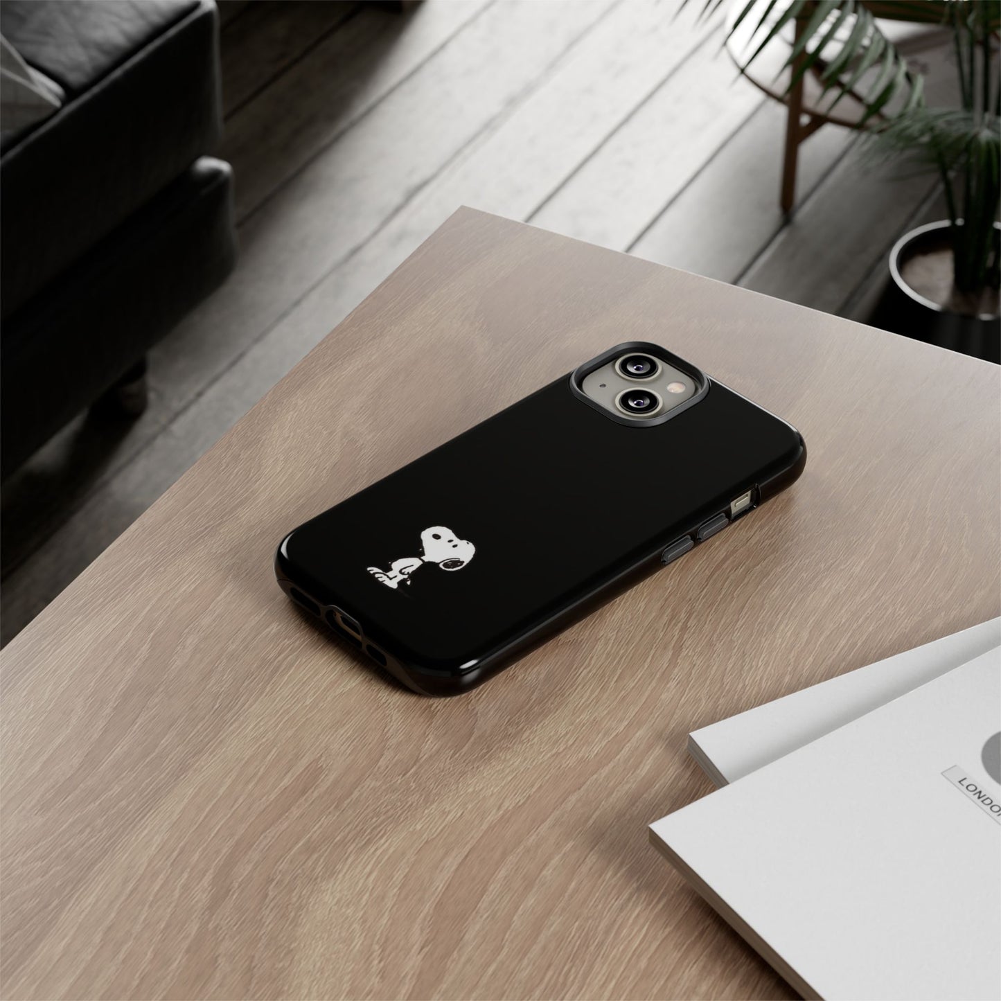 Snoopy Minimalist Tough Phone Case