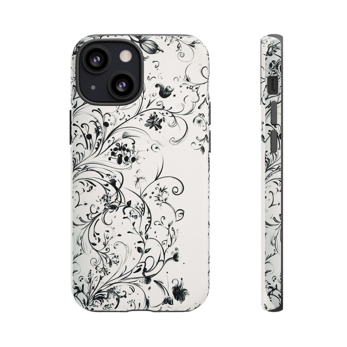 Floral Vine Tough Phone Case