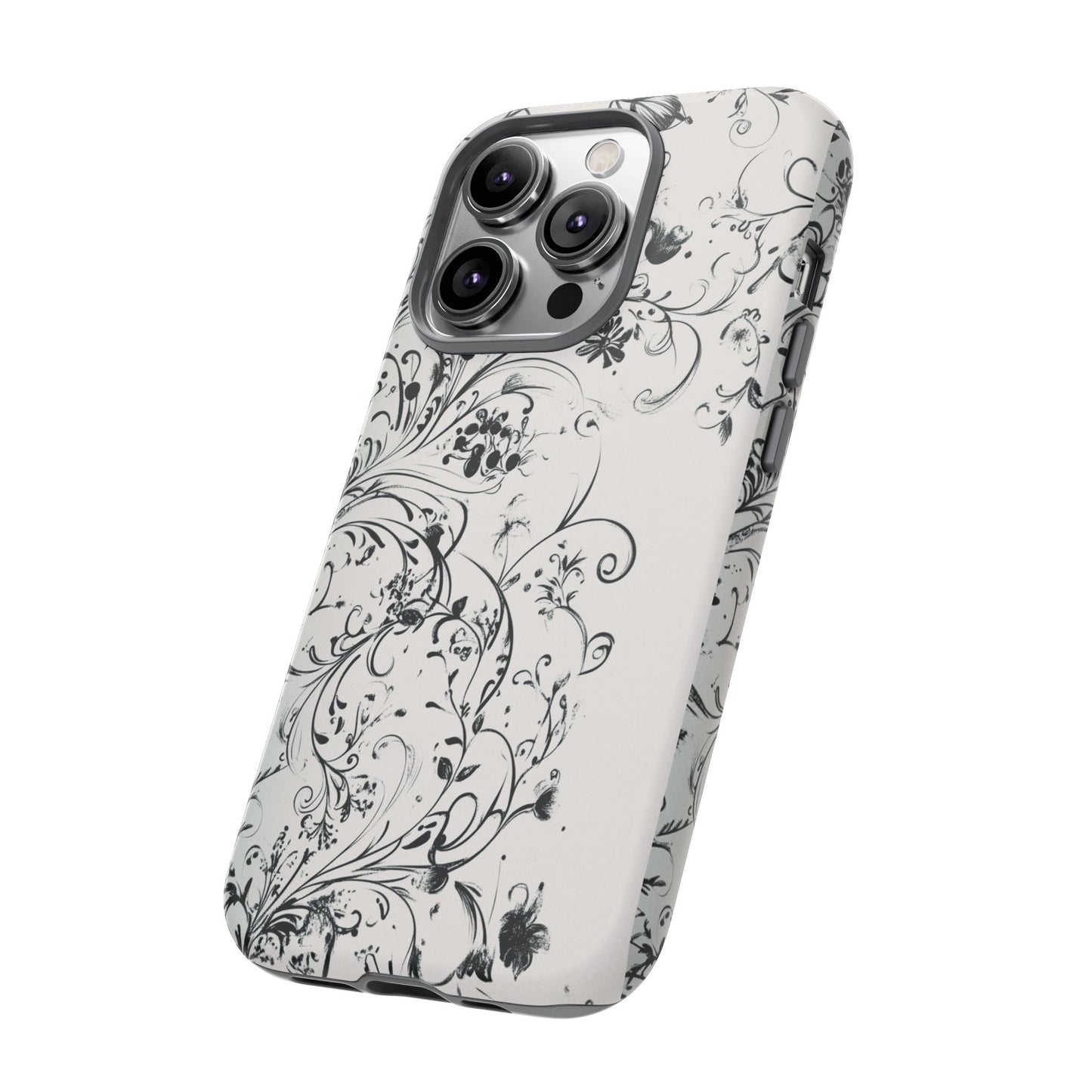 Floral Vine Tough Phone Case