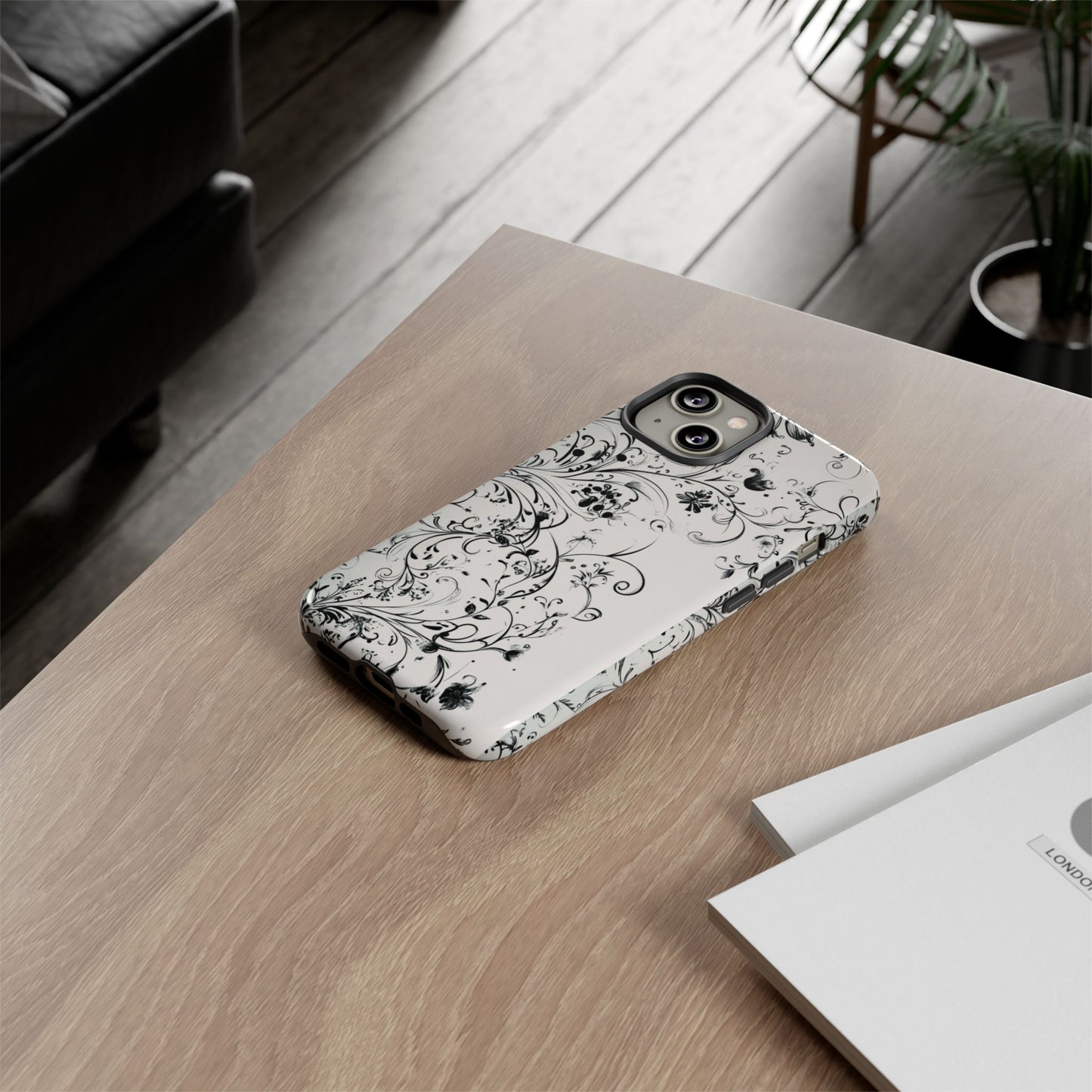 Floral Vine Tough Phone Case
