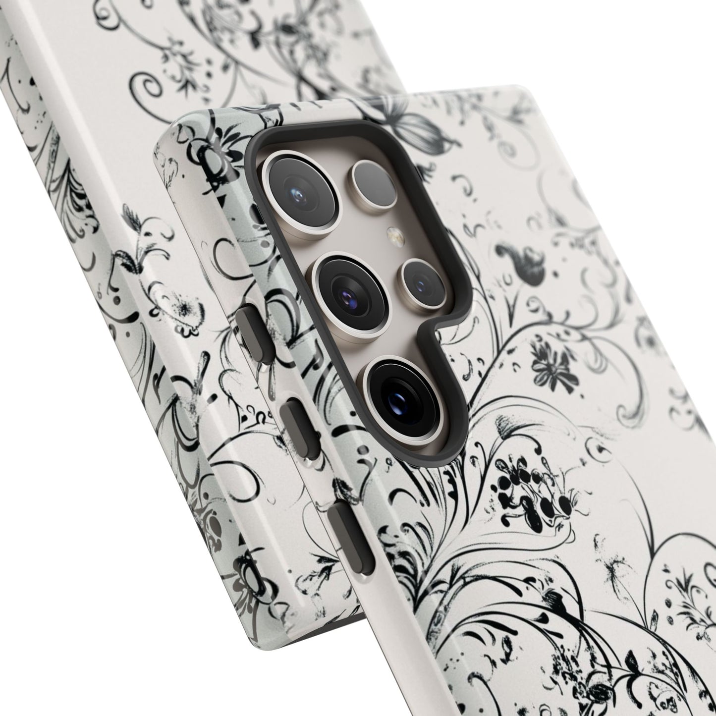 Floral Vine Tough Phone Case