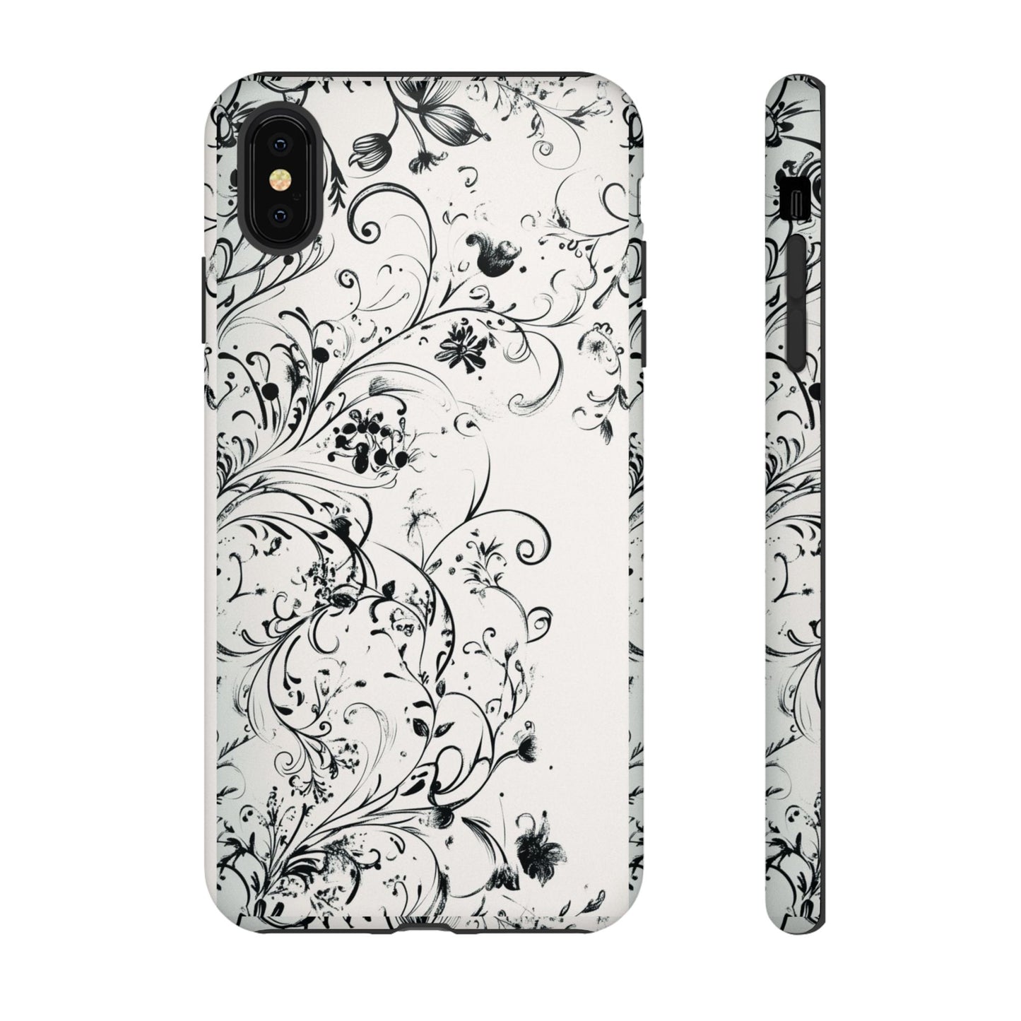 Floral Vine Tough Phone Case