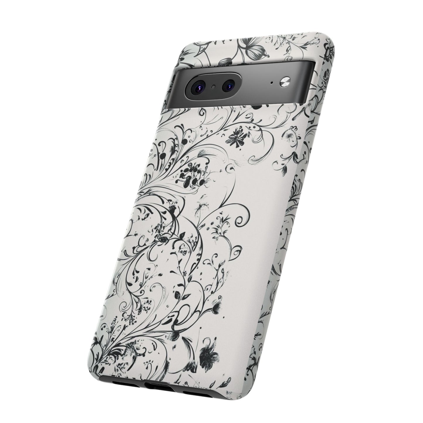 Floral Vine Tough Phone Case