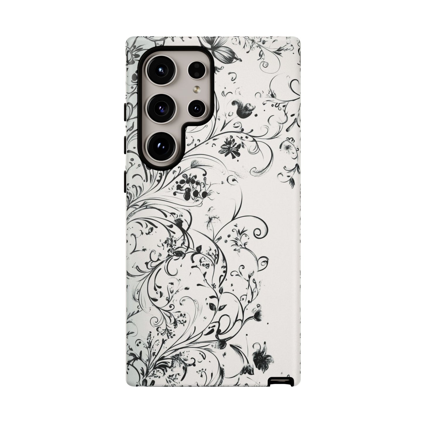 Floral Vine Tough Phone Case