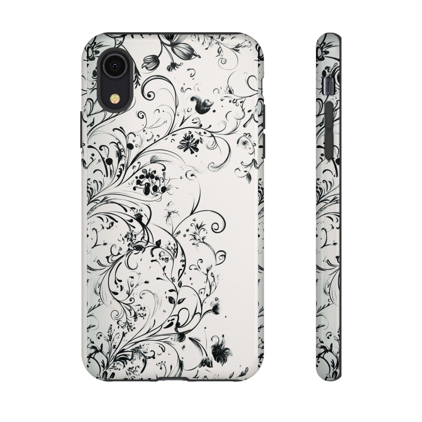 Floral Vine Tough Phone Case