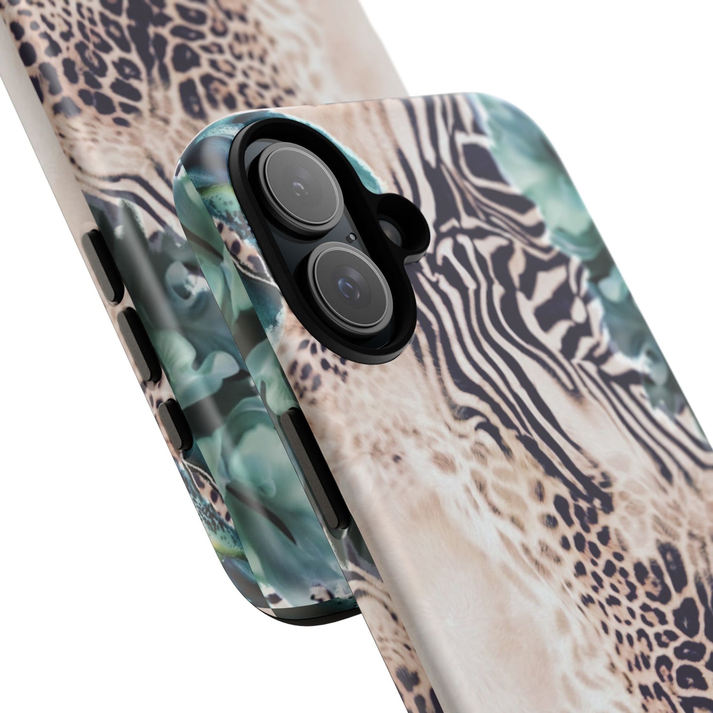 Tough Cases - Tropical Leopard & Zebra Phone Case