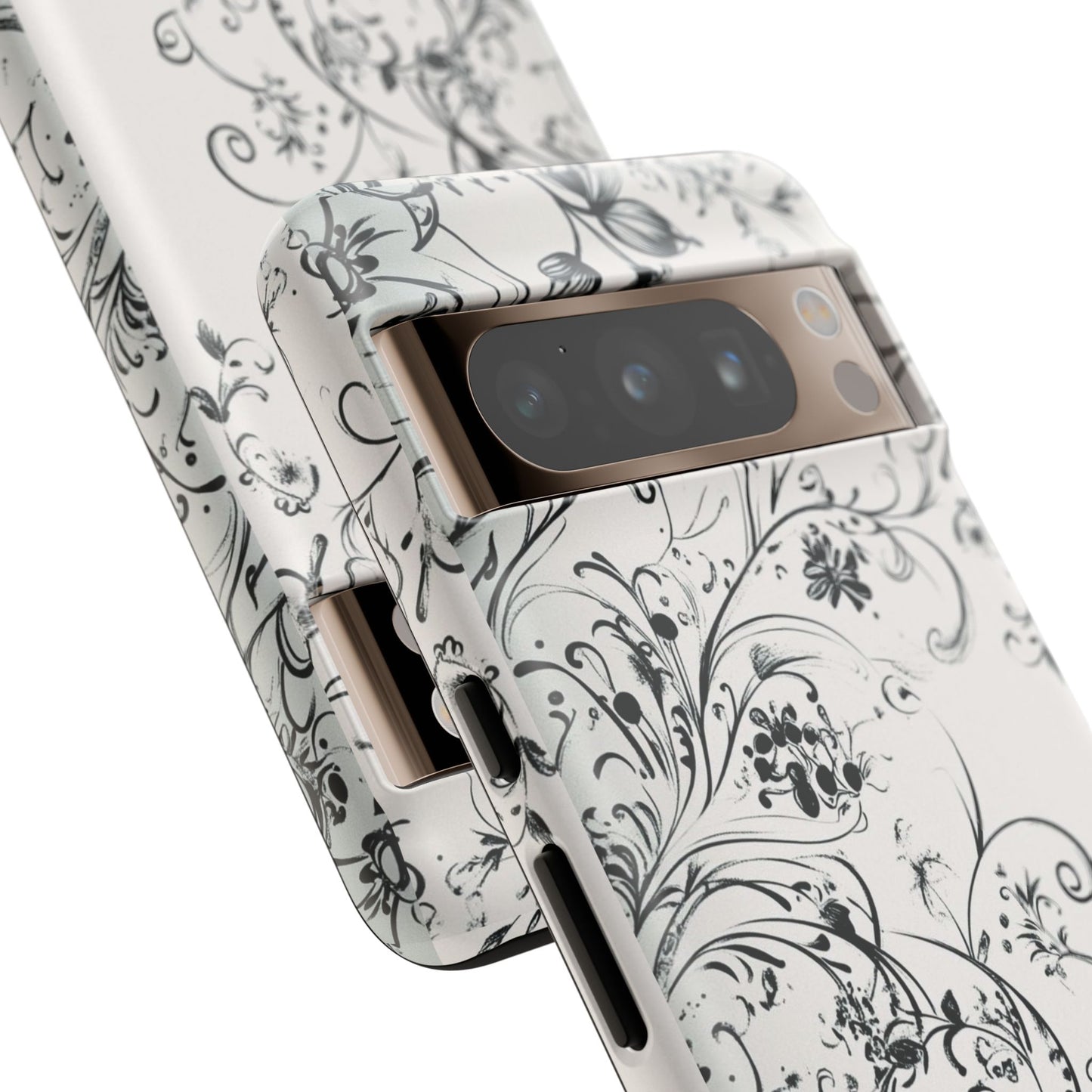 Floral Vine Tough Phone Case