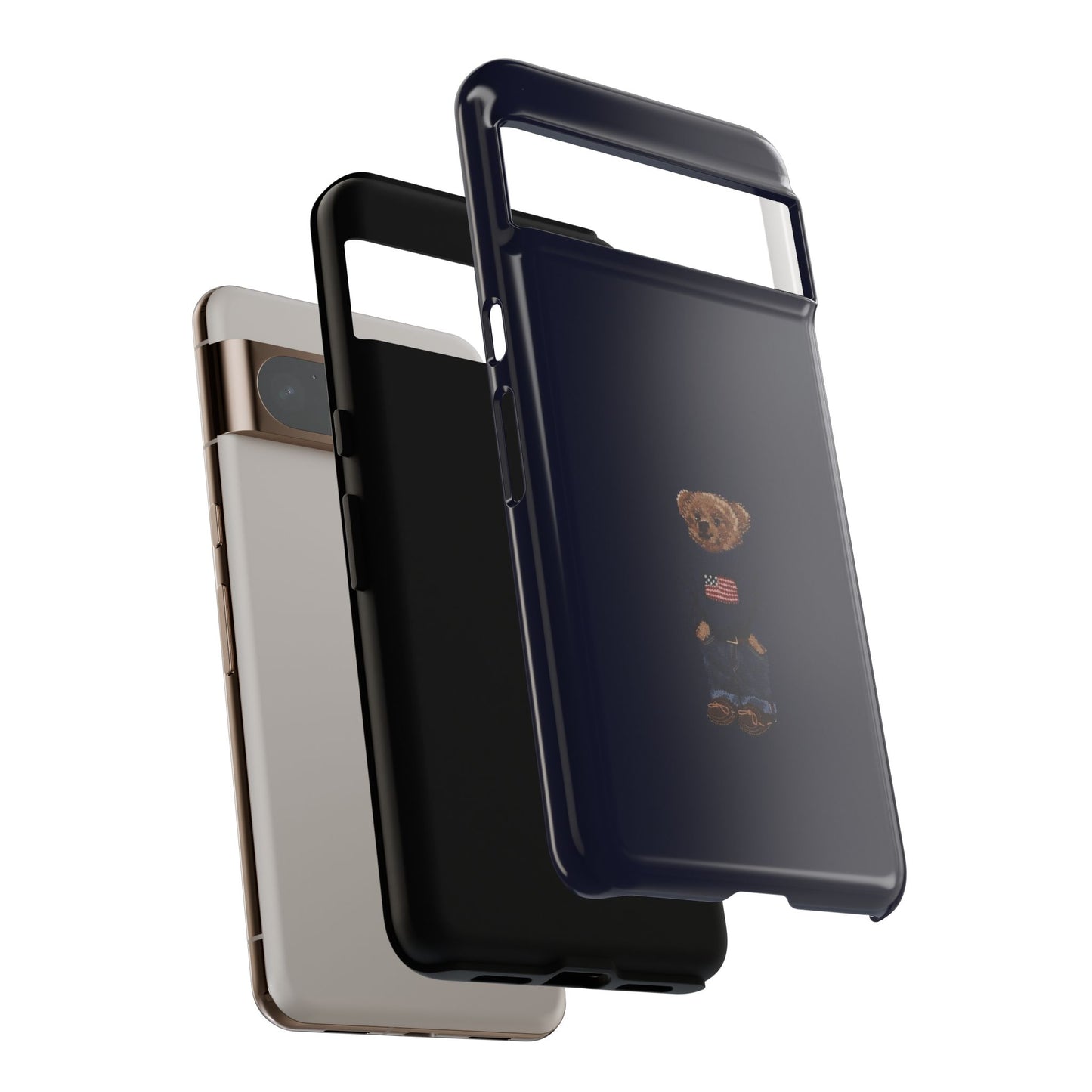 Patriotic Polo Bear Phone Case — Slim Tough Protective iPhone Cover