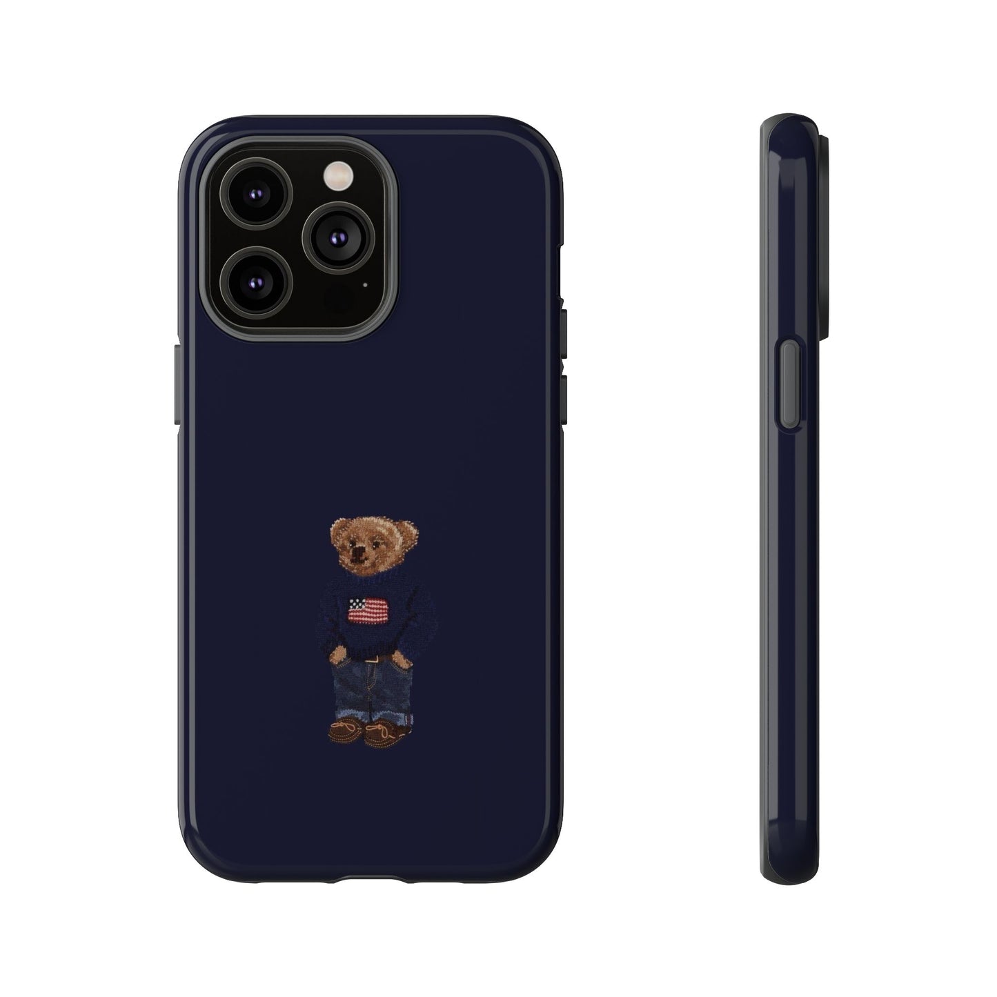 Patriotic Polo Bear Phone Case — Slim Tough Protective iPhone Cover