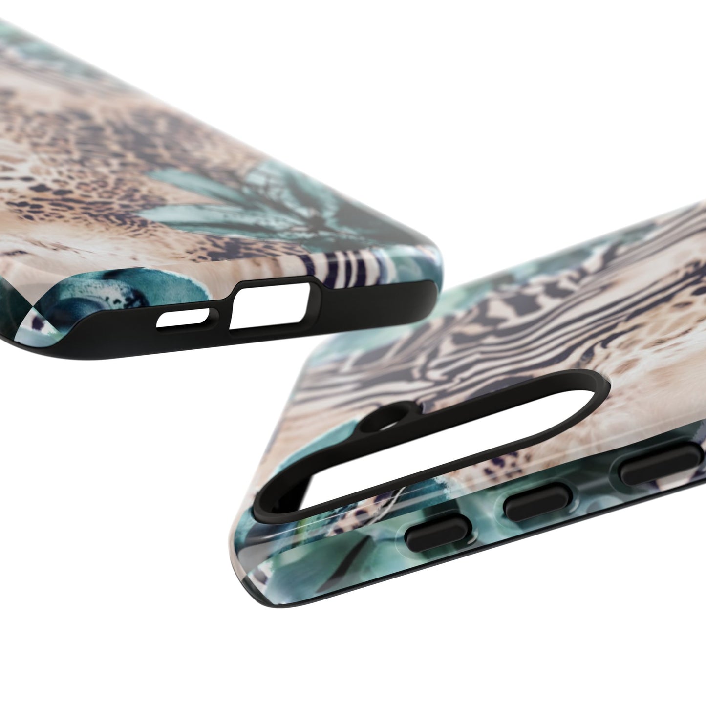 Tough Cases - Tropical Leopard & Zebra Phone Case