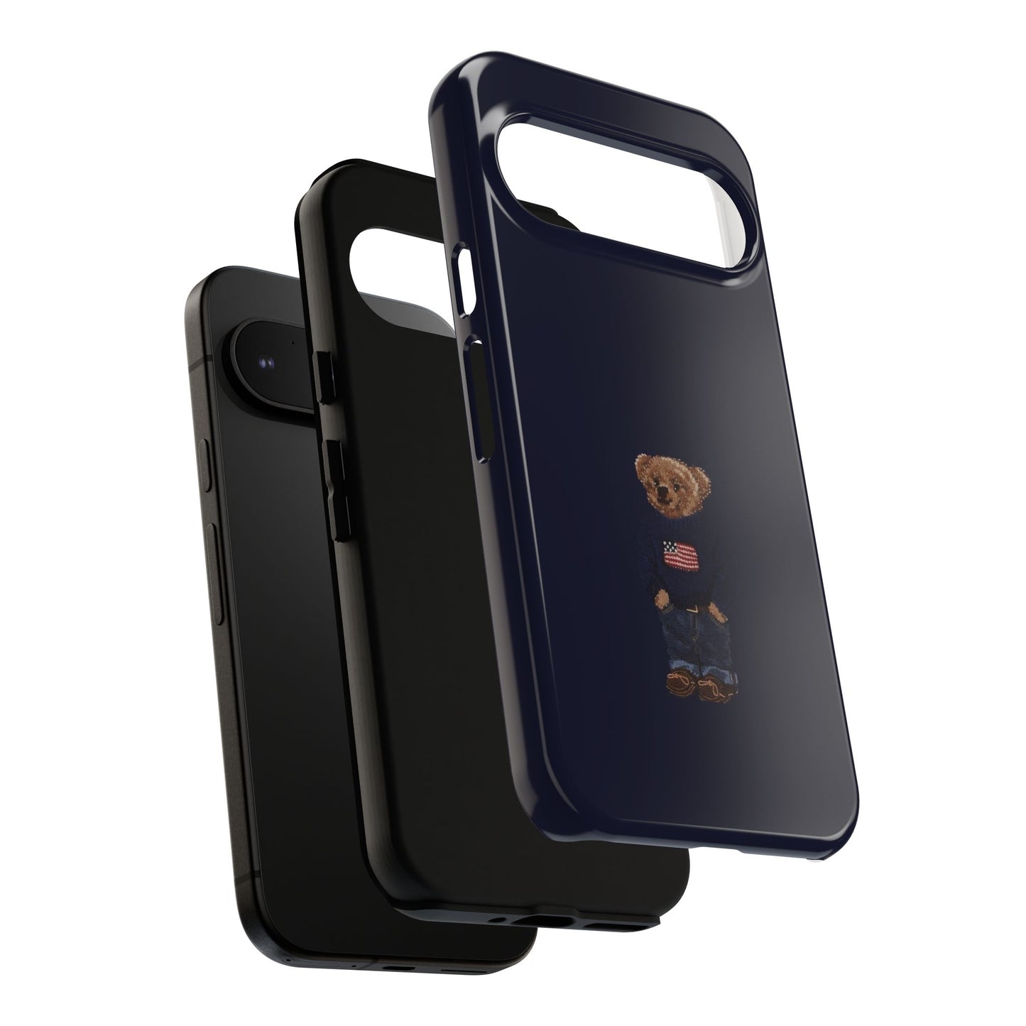 Patriotic Polo Bear Phone Case — Slim Tough Protective iPhone Cover