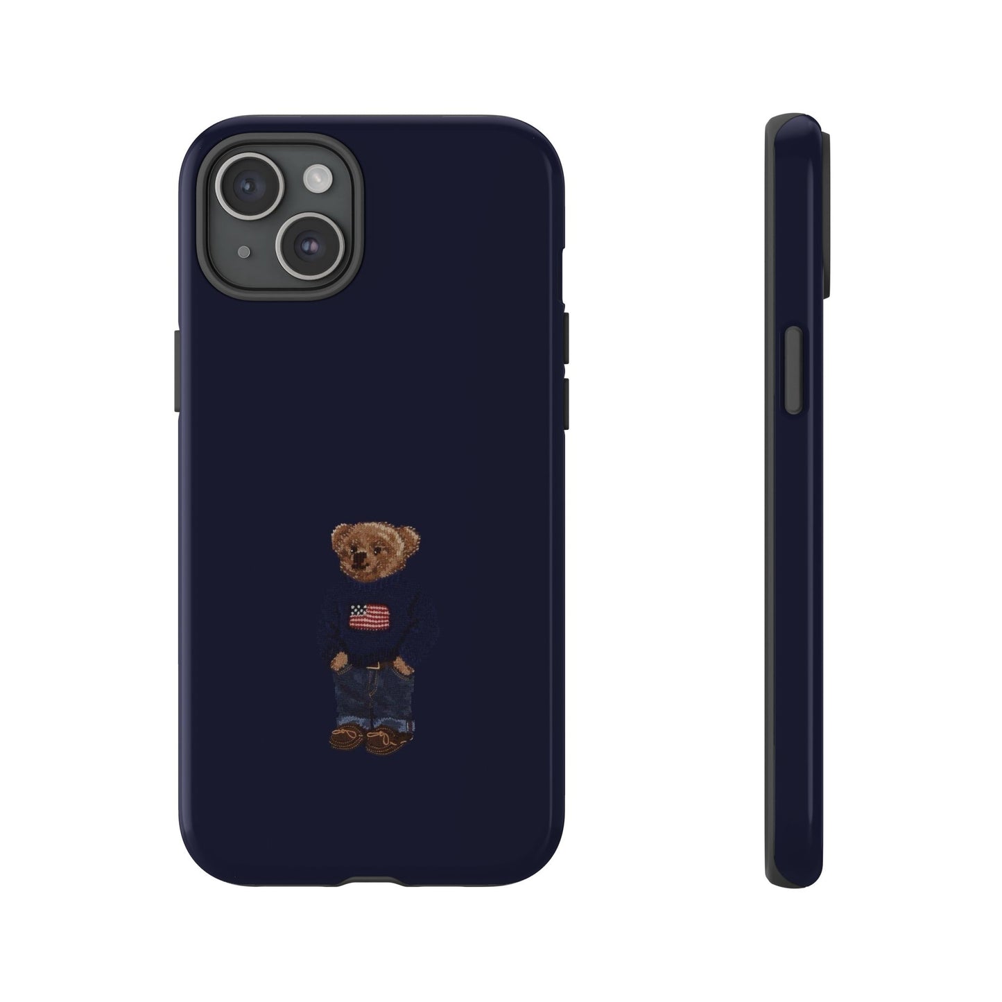 Patriotic Polo Bear Phone Case — Slim Tough Protective iPhone Cover