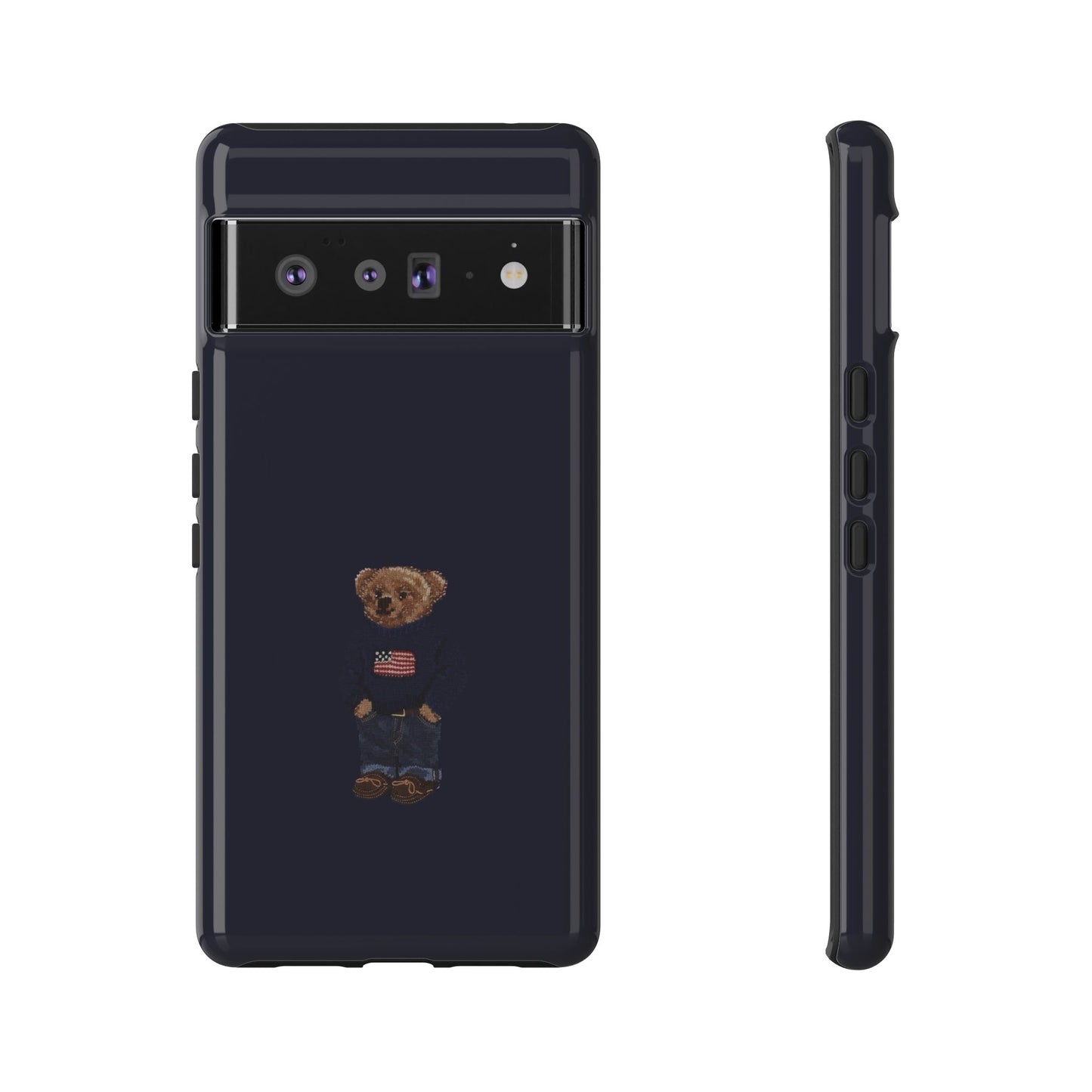 Patriotic Polo Bear Phone Case — Slim Tough Protective iPhone Cover